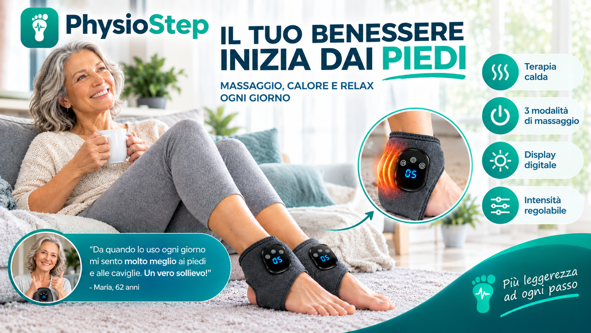 Dì addio alla stanchezza: sollievo profondo dal tallone alla pianta del piede